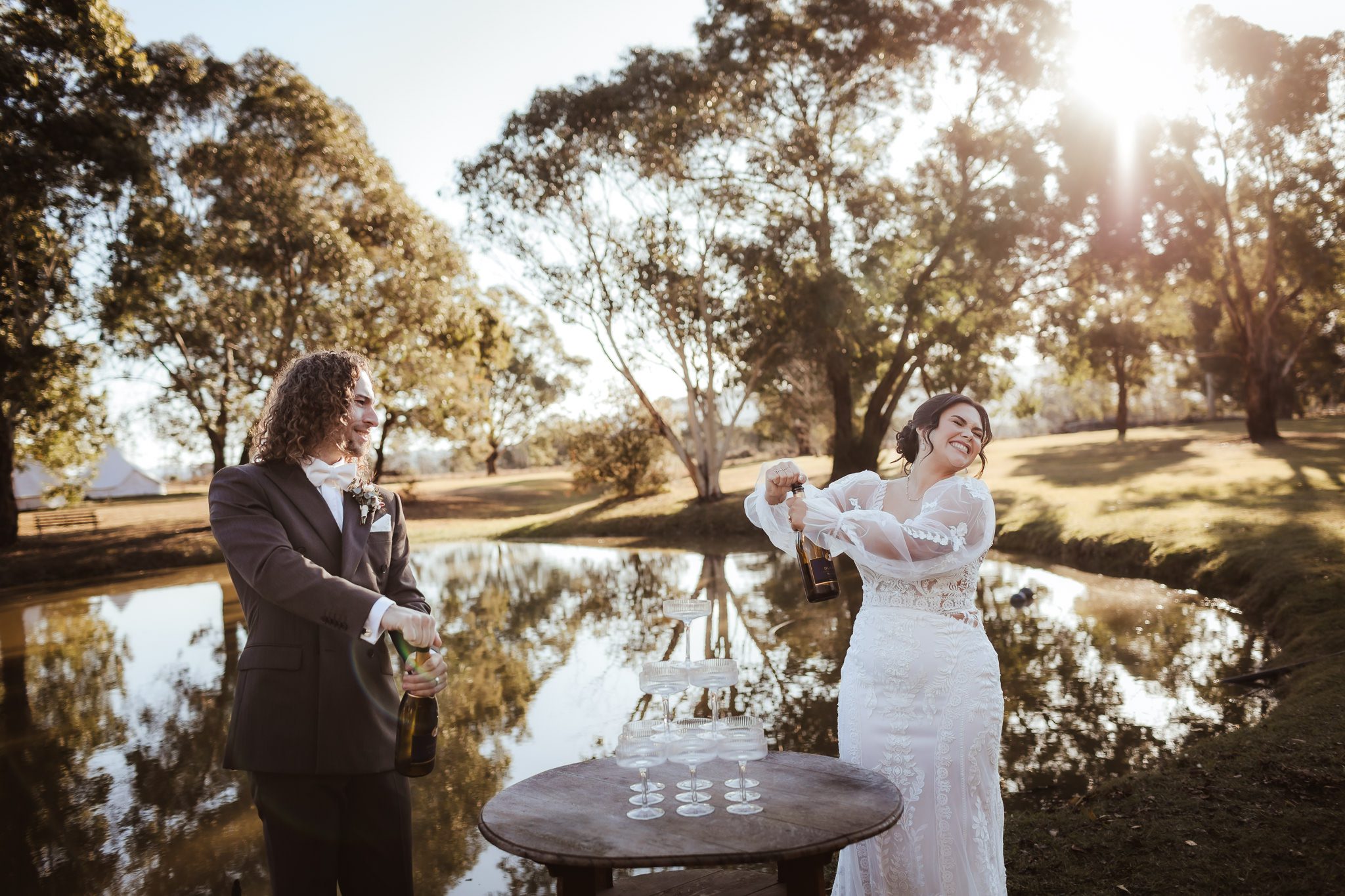 Collits Inn Wedding, Blue Mountains Wedding Photographer Fiona + Bobby Photography