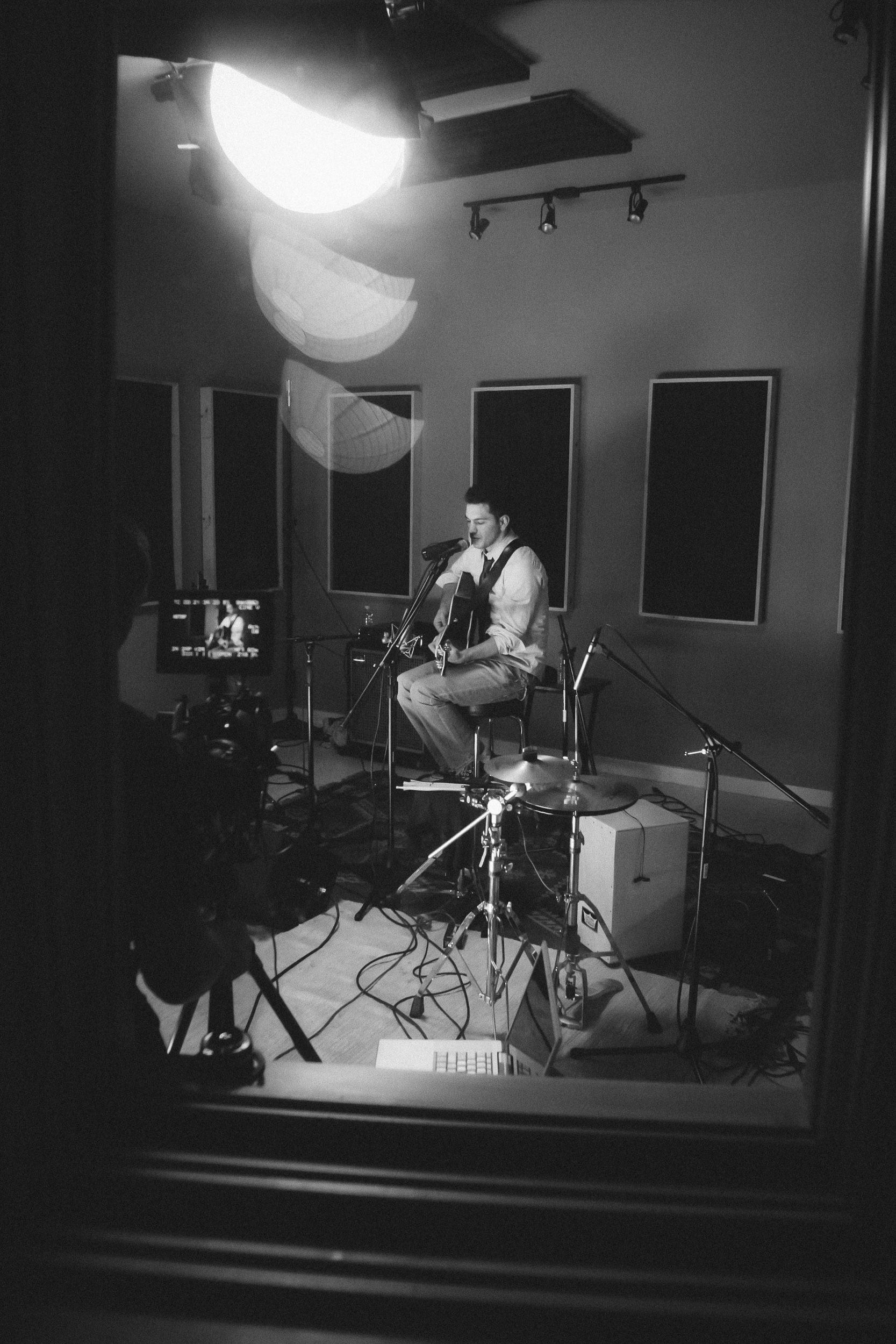 Studio Recording Photography Bobby Aazami Music Photography