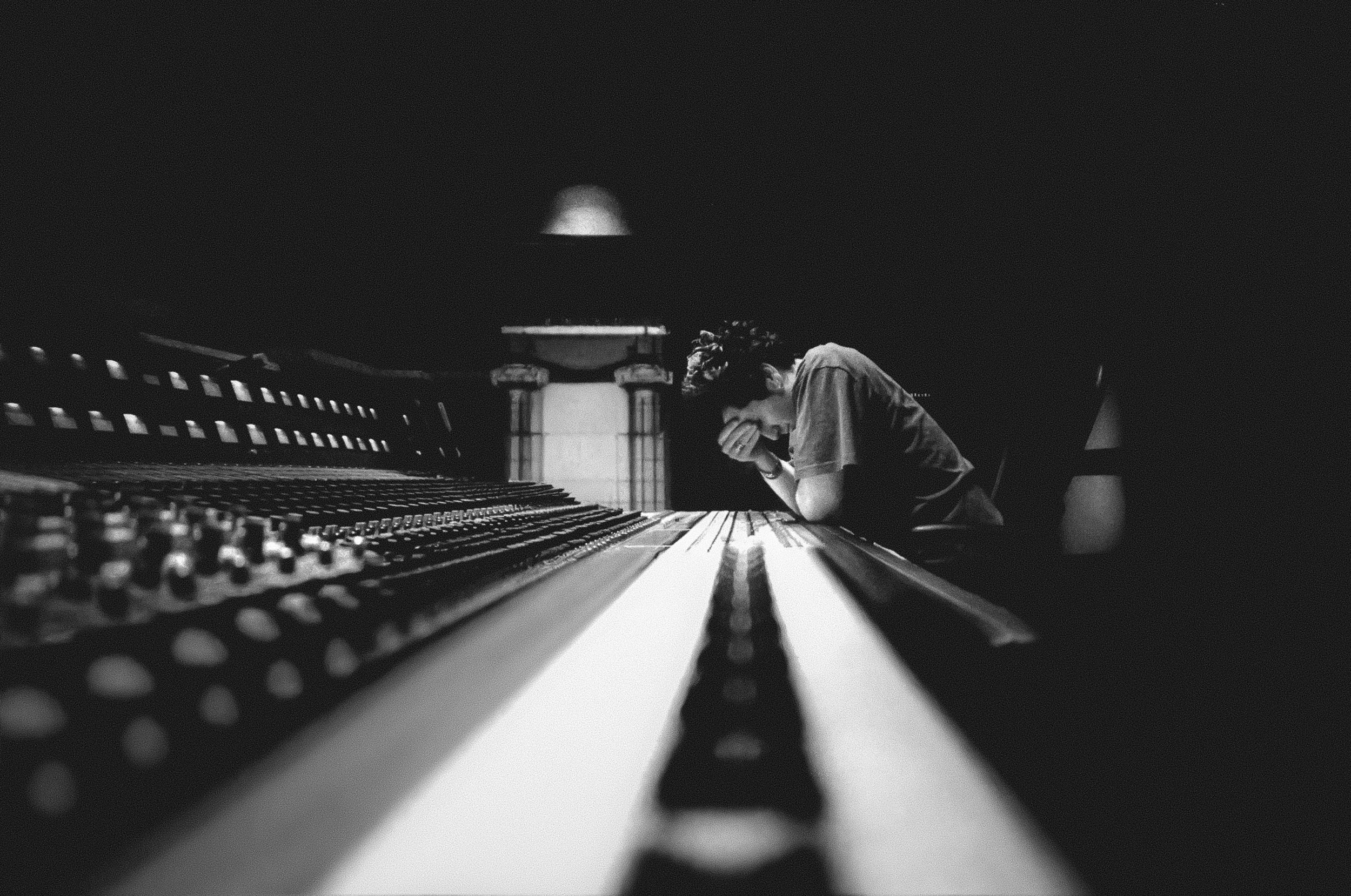 Studio Recording Photography Bobby Aazami Music Photography